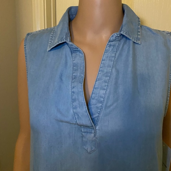 Sleeveless Denim Dress Medium - Picture 3 of 5
